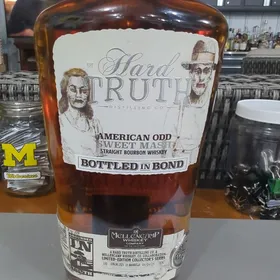 Hard Truth American Odd Sweet Mash Straight Bourbon Whiskey Bottled in Bond