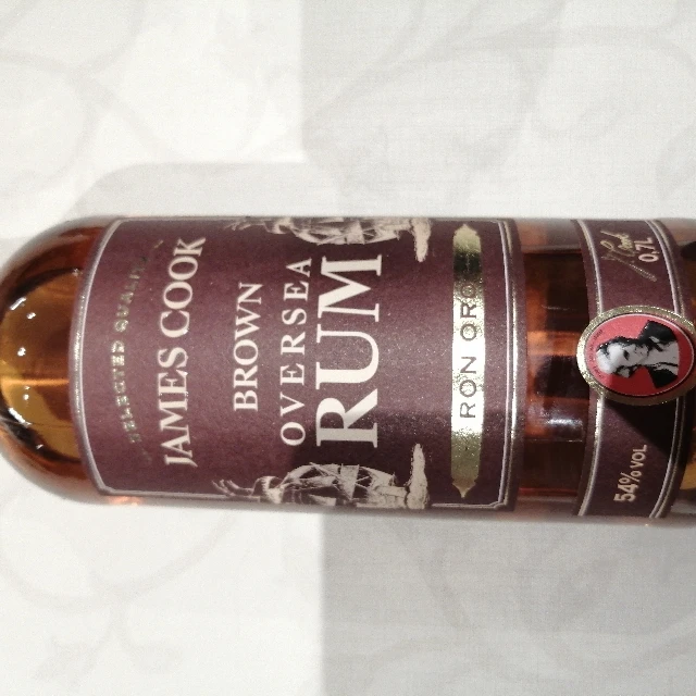 James Cook Brown Oversea Rum