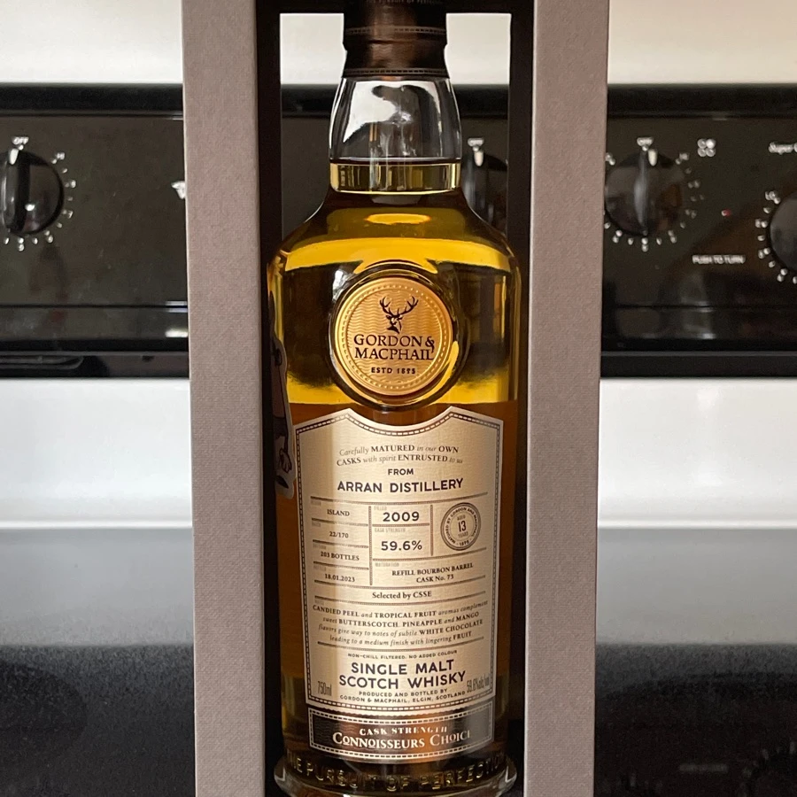 Arran 2009 13 Year Connoisseurs Choice Cask Strength (Gordon & MacPhail)
