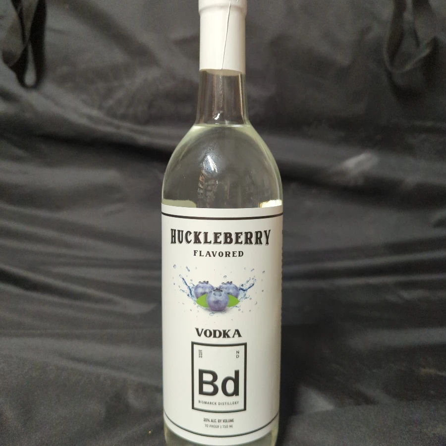 Huckleberry Flavored Vodka - Bismarck Distillery