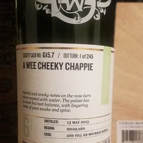 SMWS G15.7 A WEE CHEEKY CHAPPIE