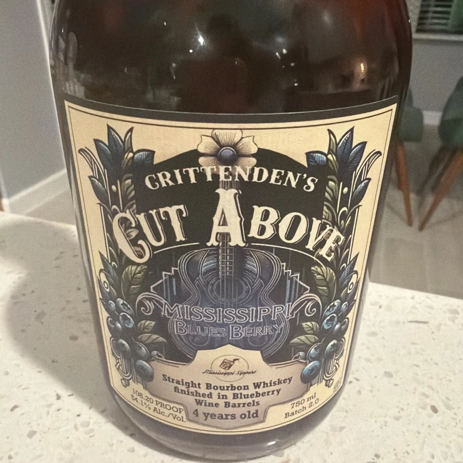 Crittenden's Cut Above (finished in blueberry wine barrels) Mississippi Blues Berry