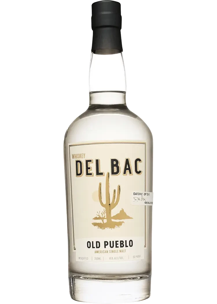 Del Bac Clear Mesquite Smoked Whiskey