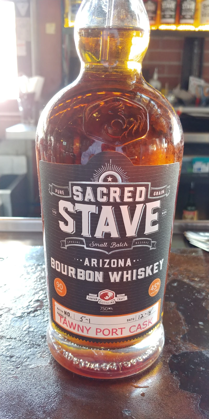 Sacred Stave Bourbon Whiskey