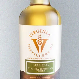Virginia Distillery Co. Cider Cask Finished Virginia-Highland Whisky