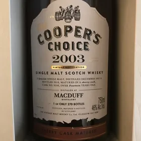 Macduff 2003 (Cooper's Choice) Sherry Cask Matured