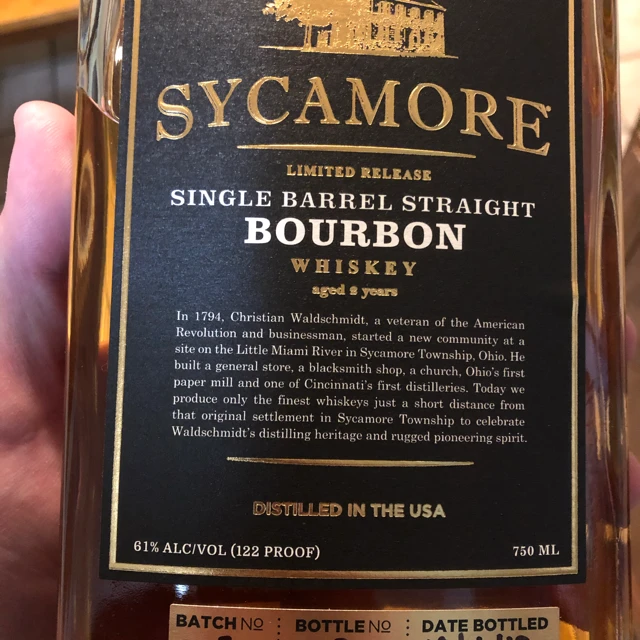 Sycamore Single Barrel