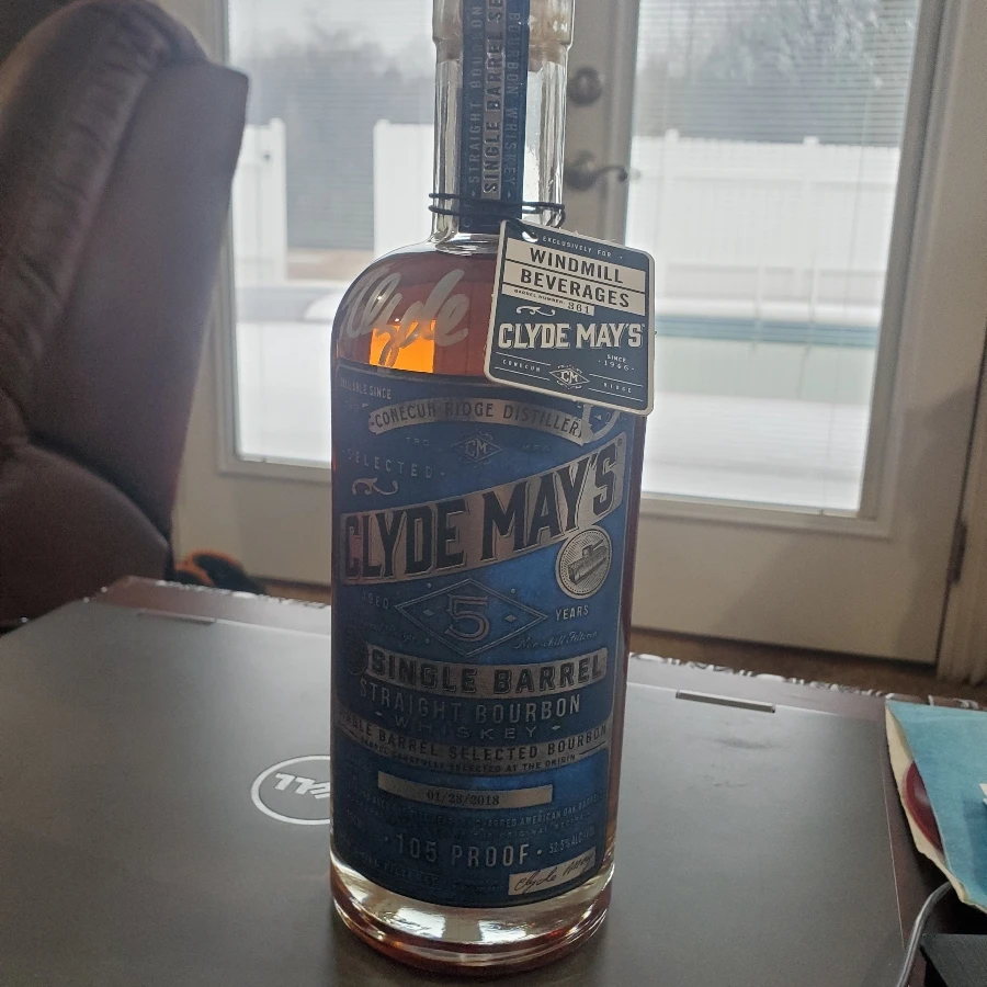 Clyde May's Single Barrel 5 Year Straight Bourbon (Windmill)