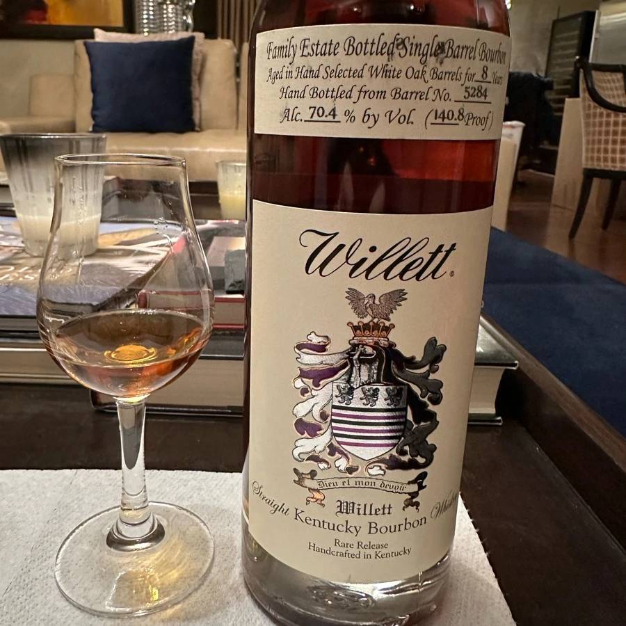 Willett 9 Year Bourbon Barrel 5284 Sense Of Taste