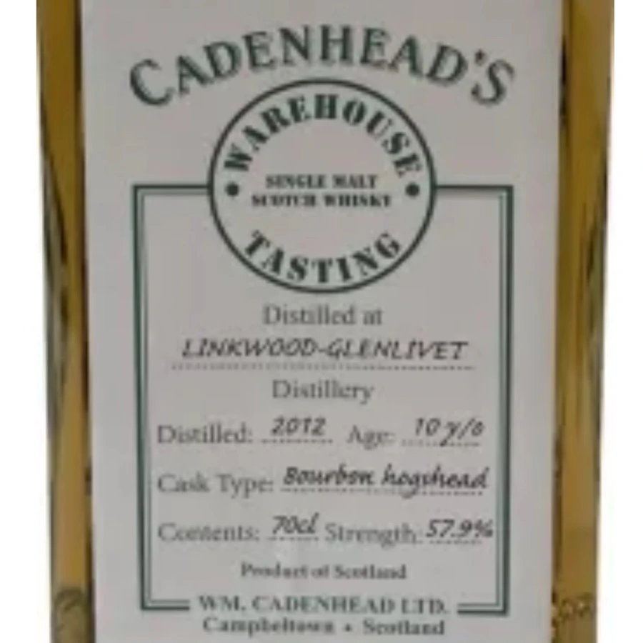 Linkwood-Glenlivet 2012 10 Years Cadenhead's Warehouse Tasting (2024 Campbeltown Malts Festival)