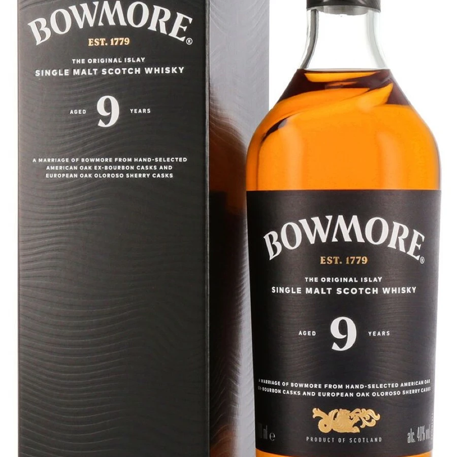 Bowmore 9 YO Islay Single Malt Whisky