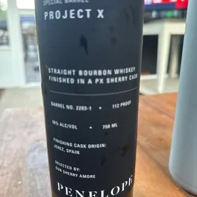 Penelope Project X Finished in a PX Sherry Cask