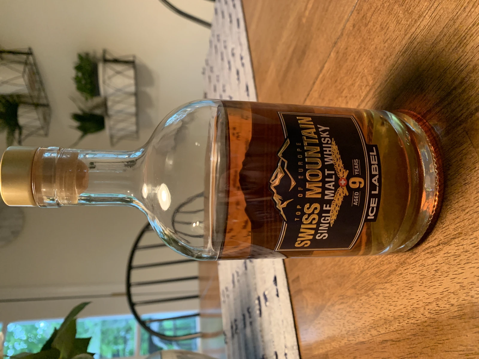 Swiss Mountain 9 Year Ice Label