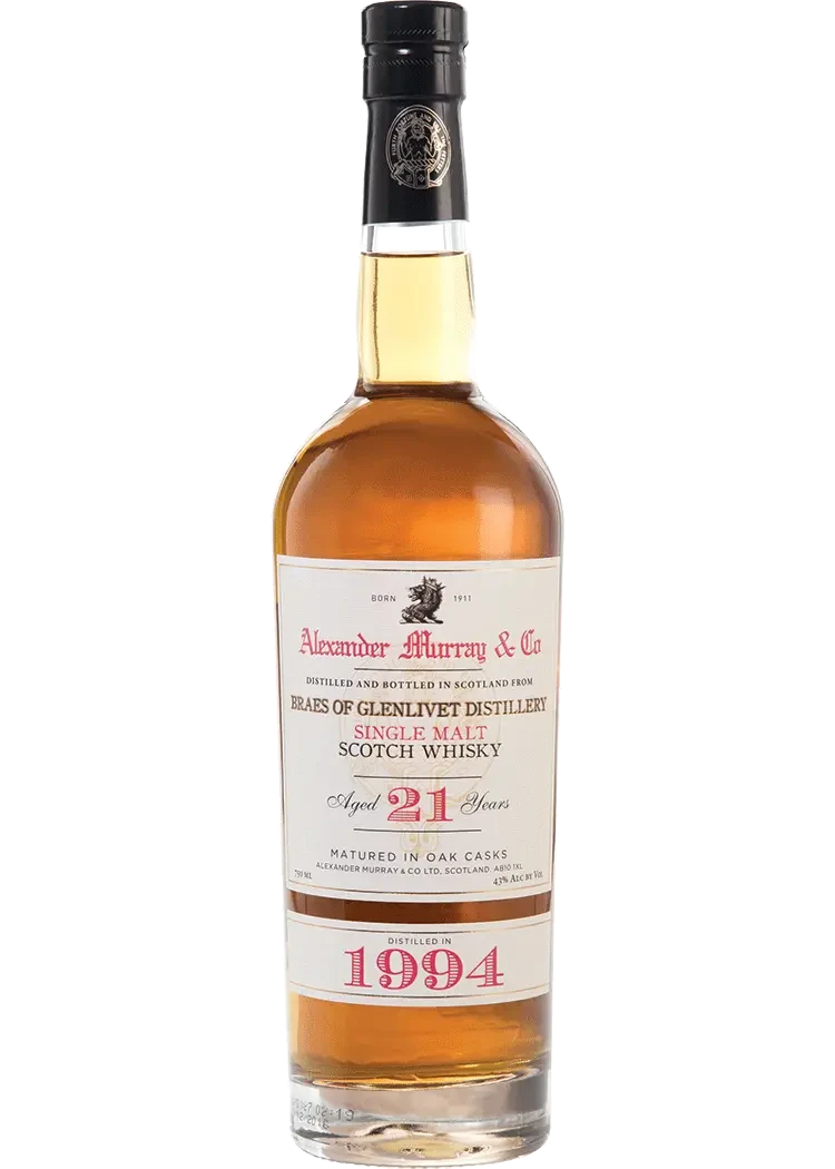 Alexander Murray Braes Of Glenlivet 21 Yr