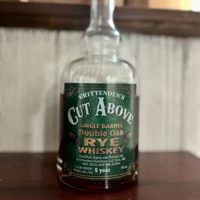Crittenden's Cut Above Single Barrel Double Oak Rye
