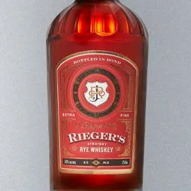 Rieger's 6 Year Bottled in Bond Straight Rye (Fall 2022)