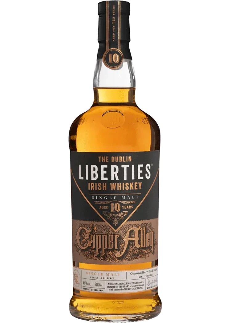 The Dublin Liberties Copper Alley Irish Whiskey