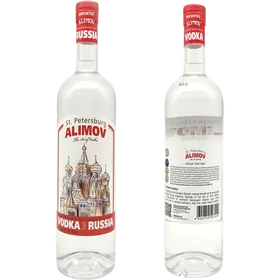St Petersburg Alimov Russian Vodka
