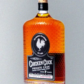 Chicken Cock 7 Year Private Cask Barrel Proof Bourbon