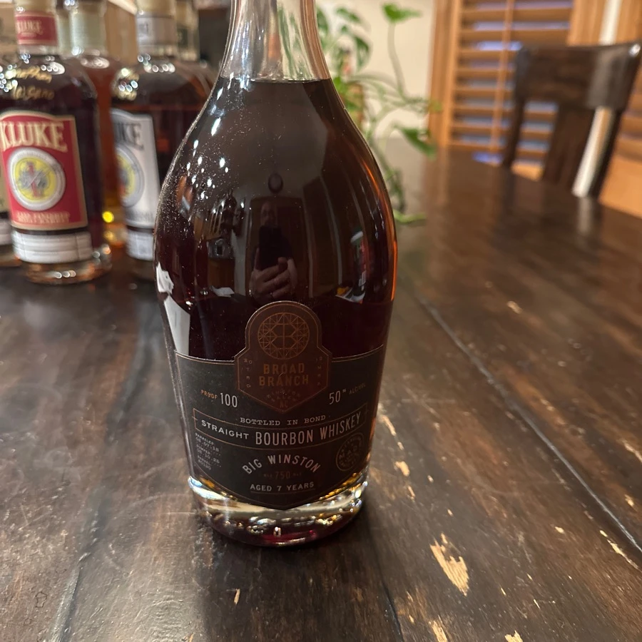 Broad Branch Big Winston Bottled in Bond Straight Bourbon Whiskey (barrel #0190)