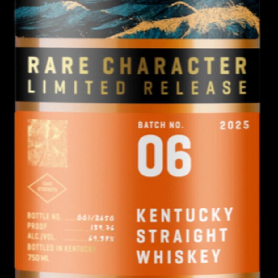 Rare Character RCLR Kentucky Straight Whiskey 2025 Batch No. 6
