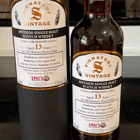 Signatory Vintage Benrinnes 13 Years