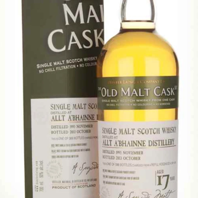 Allt-á-Bhainne 17 Year Old 1995 (cask 10129) - Old Malt Cask (Hunter Laing)