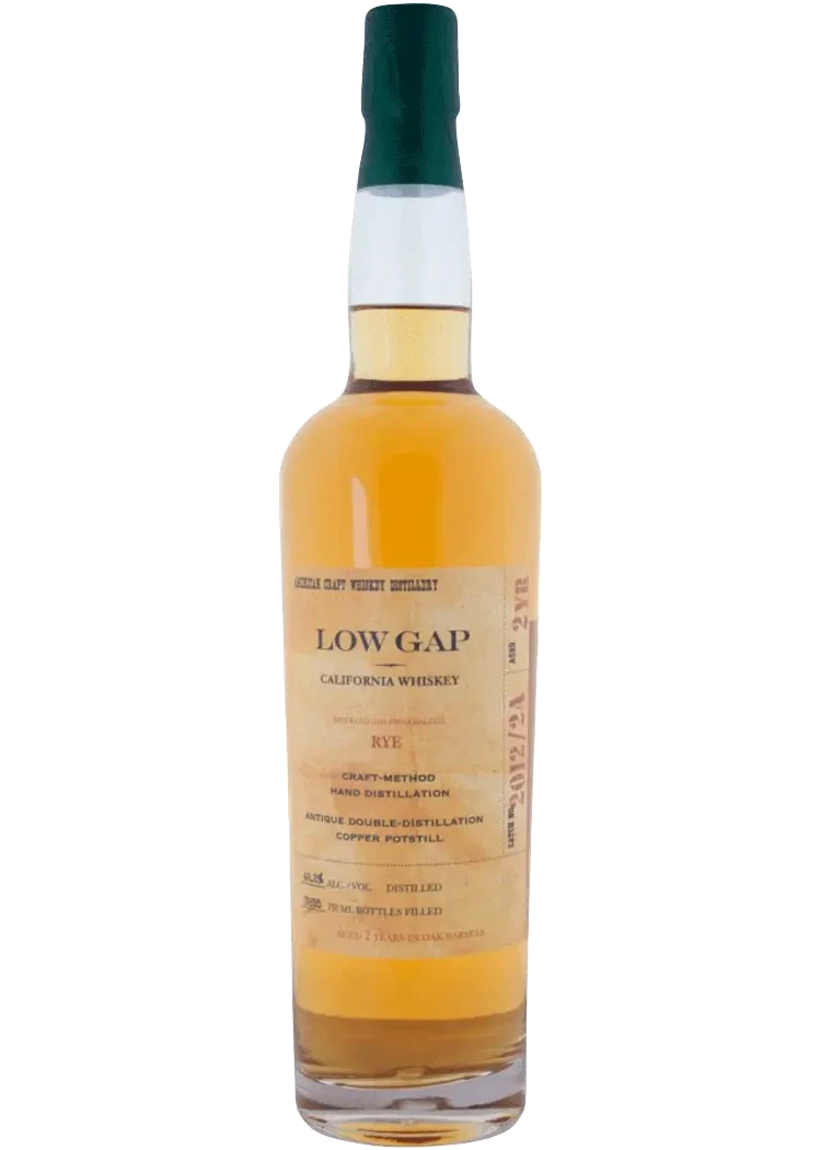 Low Gap 2 Year Rye Whiskey