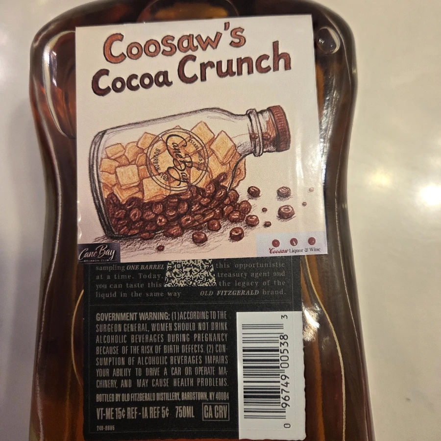 Larceny Single Barrel (Coosaw Cocoa Crunch) Rickhouse AA Floor 3