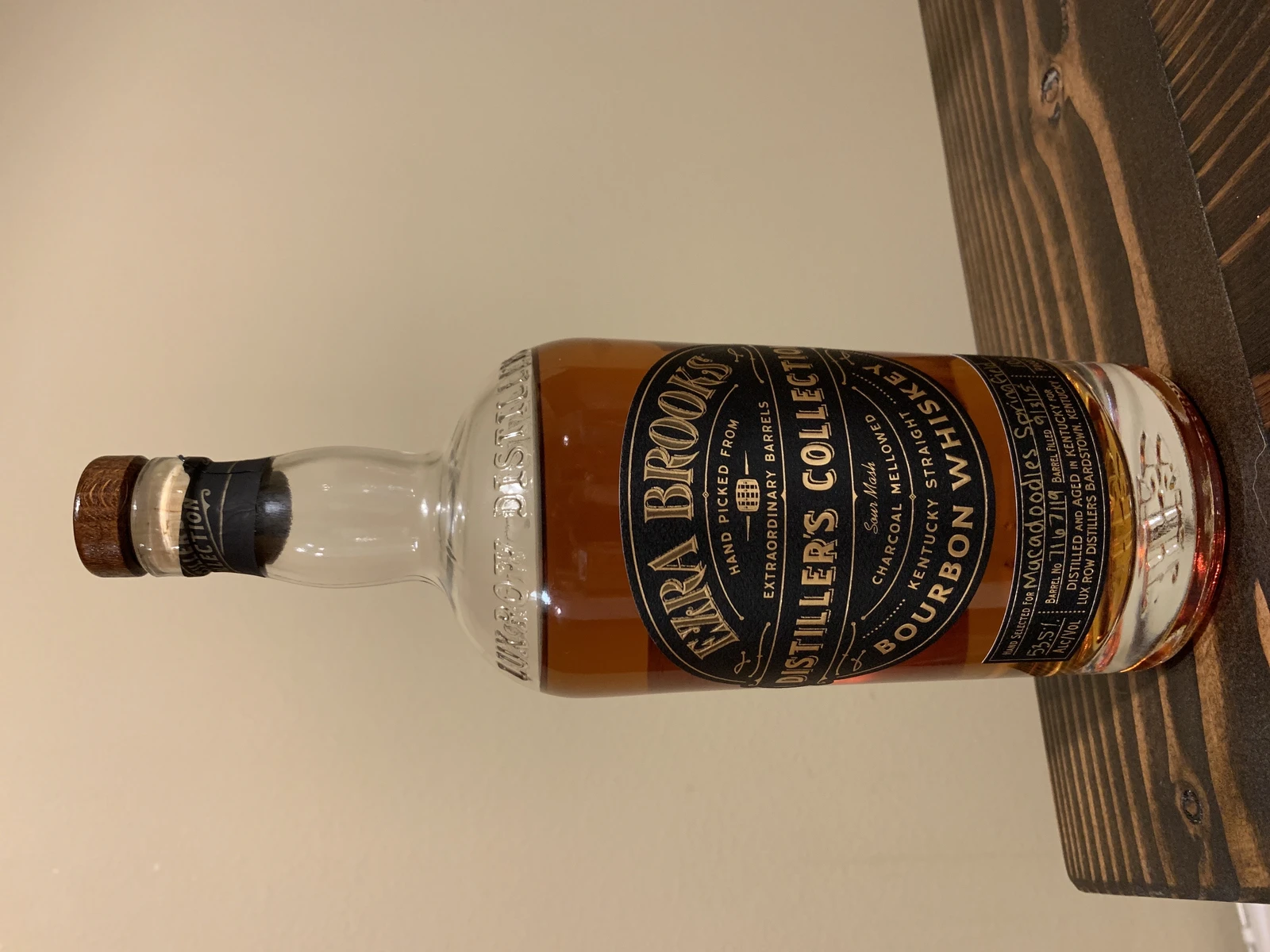 Ezra Brooks Distiller's Collection Single Barrel Bourbon #7167119 (Macadoodles Springfield)