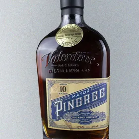 Mayor Pingree 10 Year Single Barrel Blue Label Bourbon