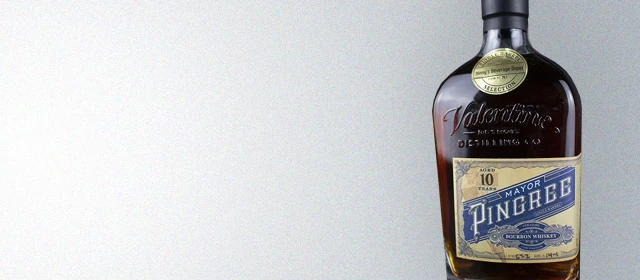 Mayor Pingree 10 Year Single Barrel Blue Label Bourbon