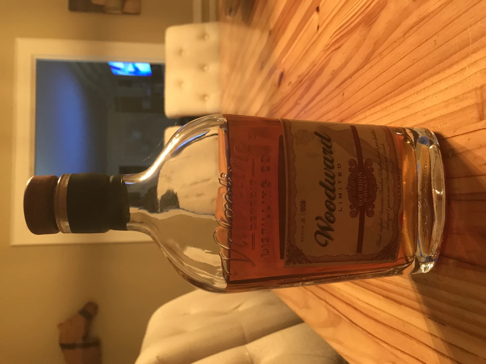 Woodward Limited Bourbon Whiskey Small Batch
