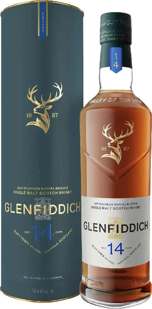 Glenfiddich 14 Year Bourbon Barrel Reserve