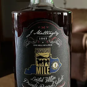 Mogadishu Mile Limited Edition Private Barrel Select 187 of 500