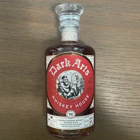 Dark Arts Straight Bourbon Whiskey Finished With Toasted Jupilles Fluer French Oak Staves