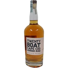 Twenty Boat Cape Cod Amber Rum