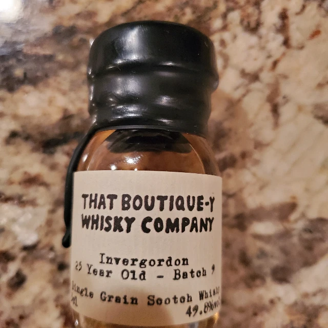 Invergordon 25 year old - batch 9 - that boutique-y whisky company