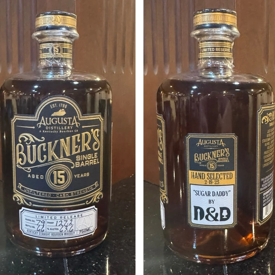 Buckner's 15 Year Single Barrel No. 79 (Drums and Drams - Sugar Daddy)