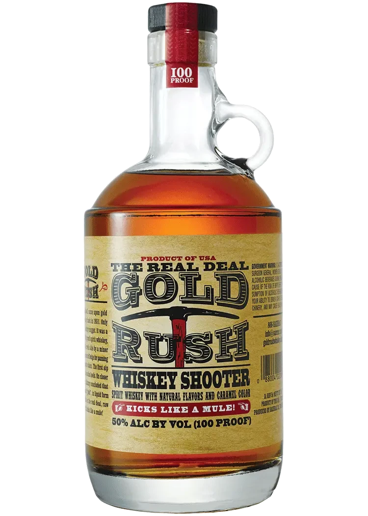 Gold Rush Whiskey Shooter