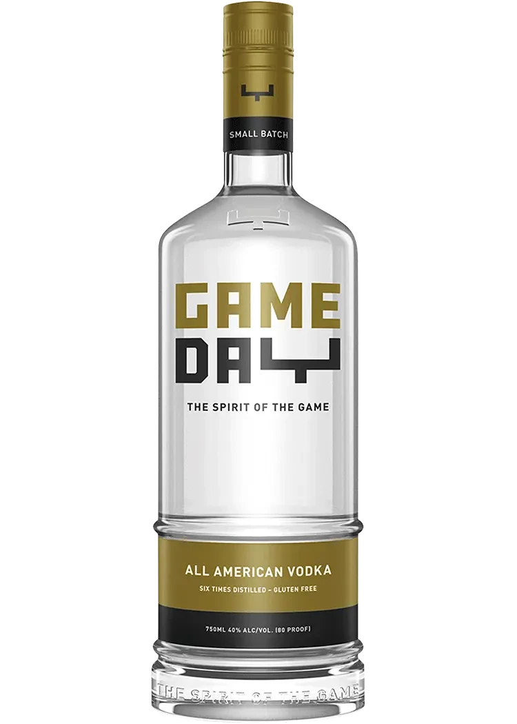 Gameday Vodka Black Gold
