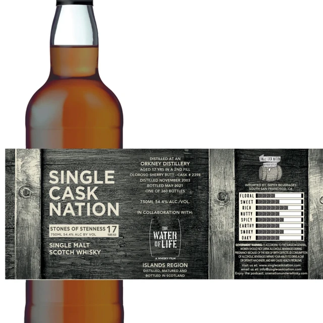 Single Cask Nation, Stones of Stenness, Highland Park 17 Year Old