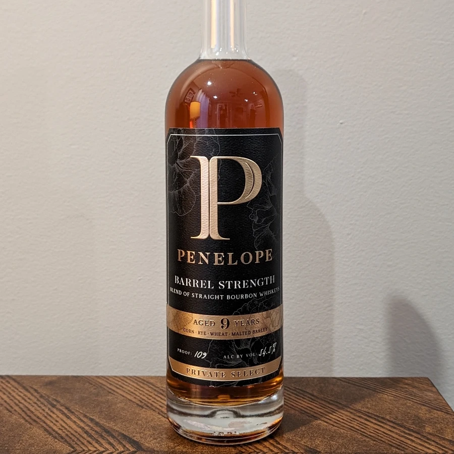 Penelope 9 Year Private Select Barrel Strength Bourbon