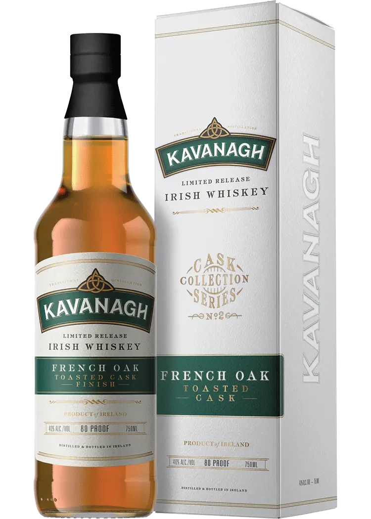 Kavanagh French Oak Toasted Irish Whiskey