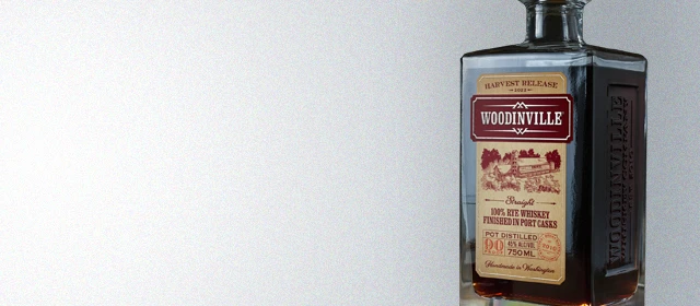 Woodinville Straight 100% Rye Ruby Port Cask Finish (2022 Harvest Release)