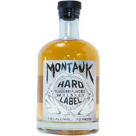 Montauk hard label whiskey