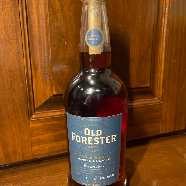 Old Forester Single Barrel Barrel Strenght Total Wine