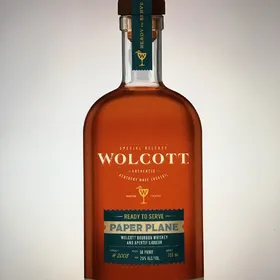 Wolcott Paper Plane Bourbon Cocktail