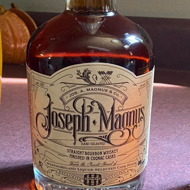Joseph Magnus Single Barrel: Straight Bourbon Whiskey Finished in Cognac Casks