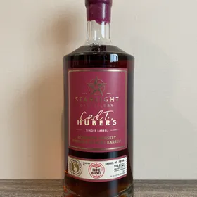 Starlight Carl T. Huber's Single Barrel Bourbon Finished in Port Barrels (Prime Barrel)